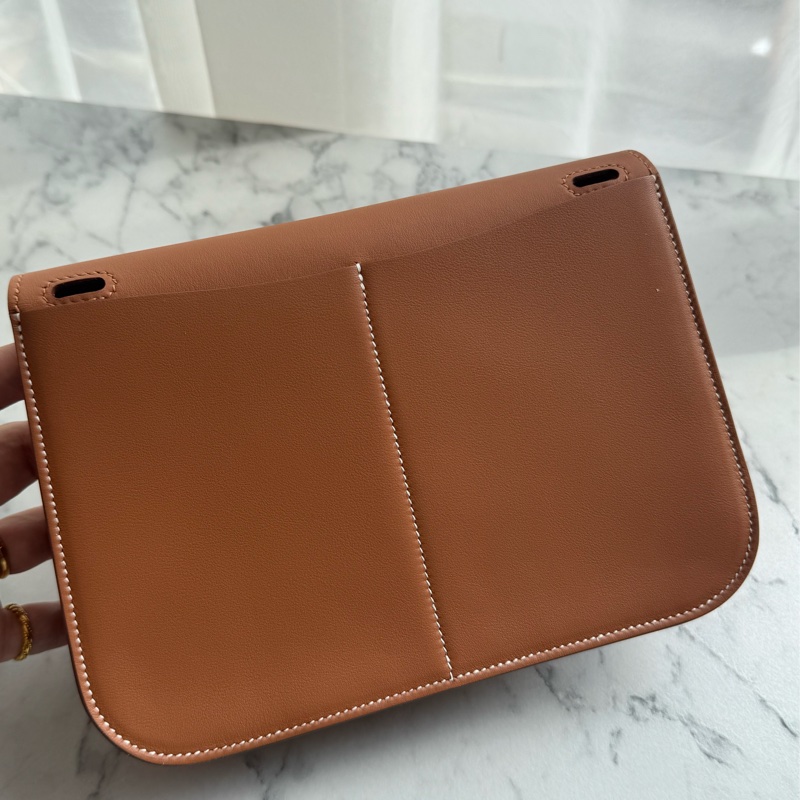 Hermes金棕色銀釦mini halzan-3