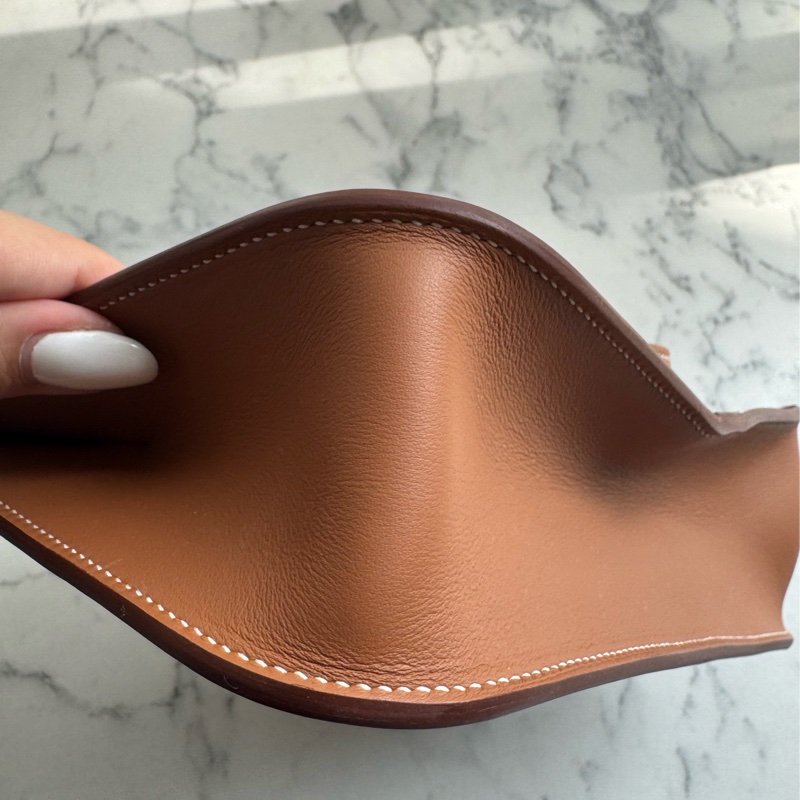 Hermes金棕色銀釦mini halzan-7