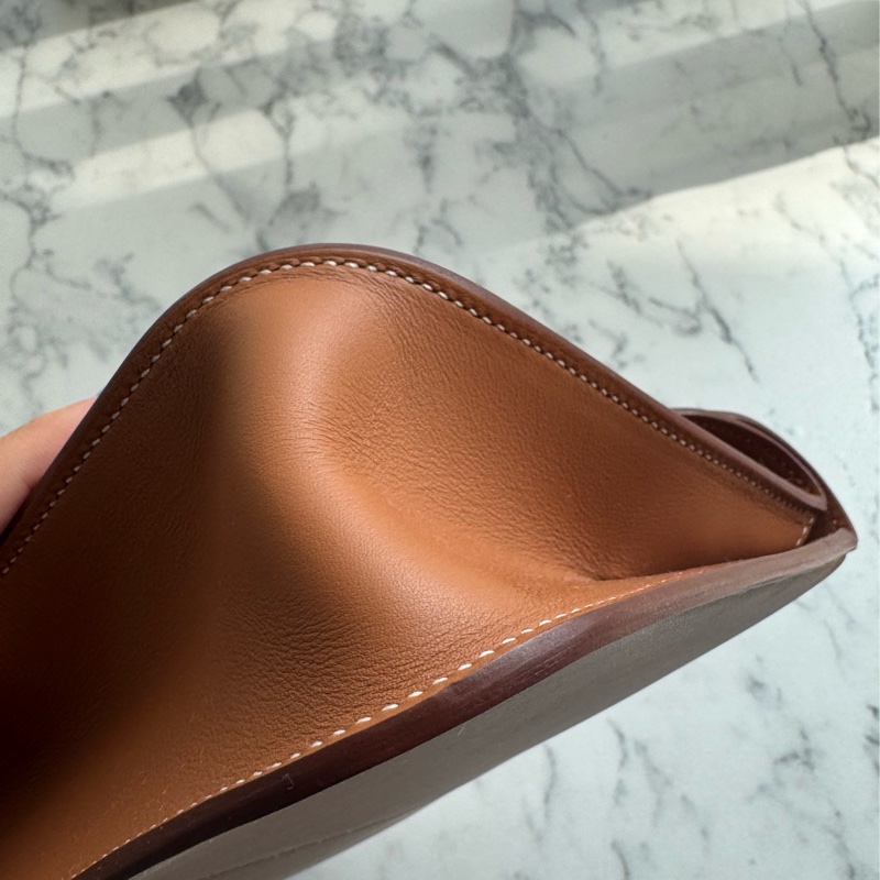 Hermes金棕色銀釦mini halzan-9