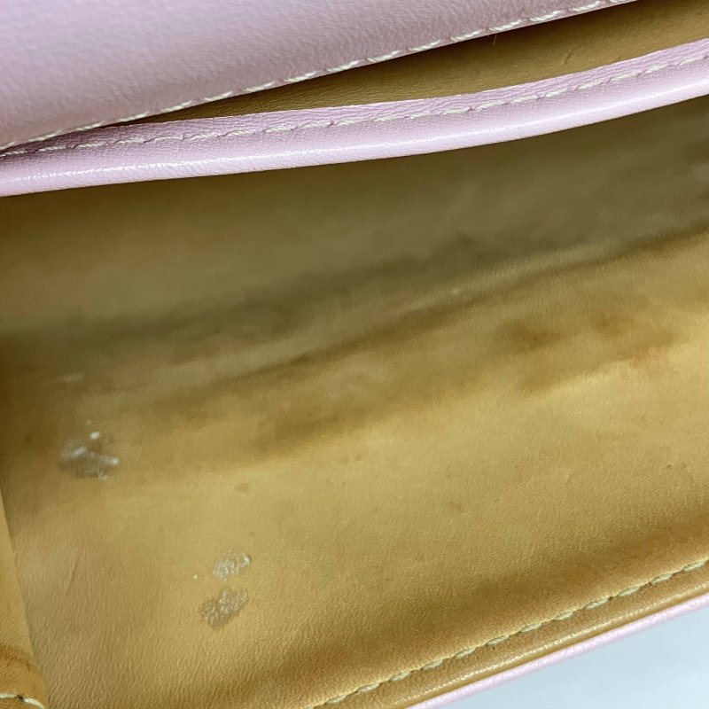 △ Delvaux 德爾沃 Pink Calfskin Tempete PM 2 Way Bag 粉紅色小牛皮兩用袋 - 257015238-20