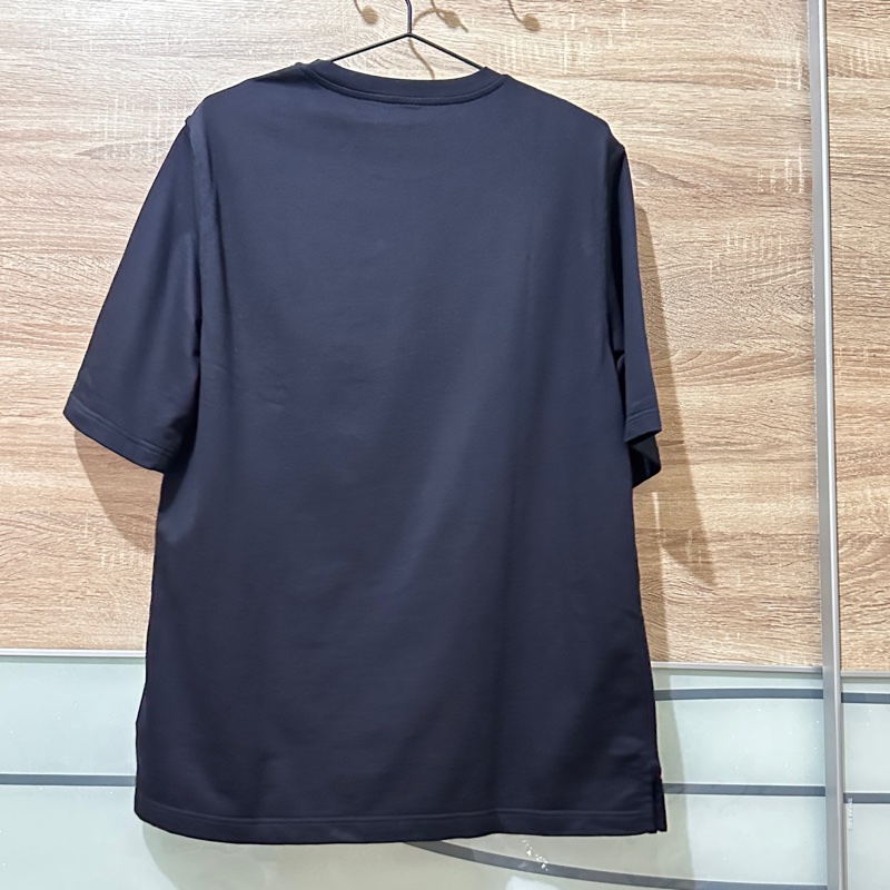 Hermes "皮革細節T恤 S號-4