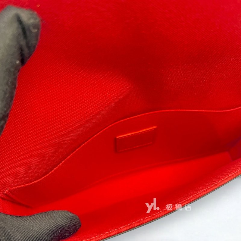 LV Felicie Pochette棋盤格三合一信封鍊包N40492-6