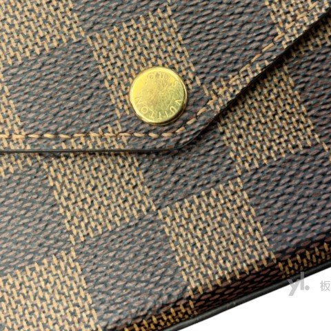 LV Felicie Pochette棋盤格三合一信封鍊包N40492-7