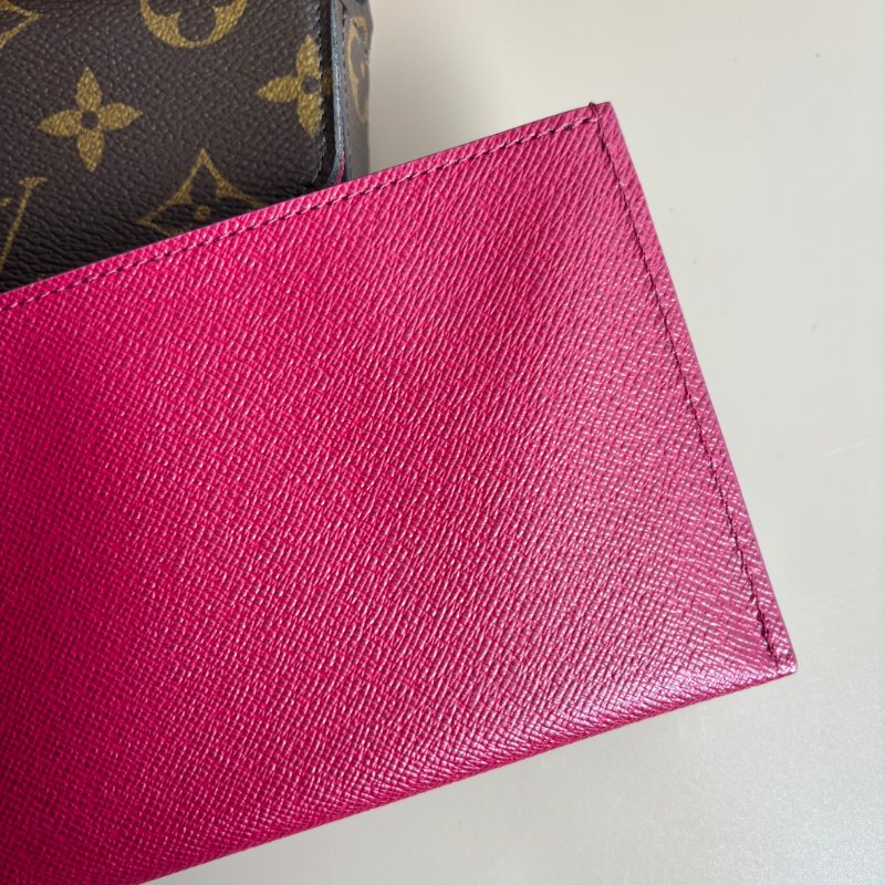::LOIUS VUITTON:: LV M81896 Felicie經典帆布鍊帶WOC三合一鏈包-6