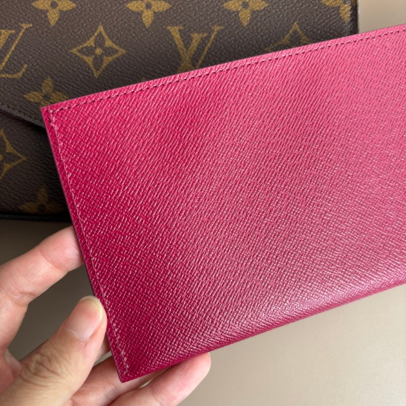 ::LOIUS VUITTON:: LV M81896 Felicie經典帆布鍊帶WOC三合一鏈包-8