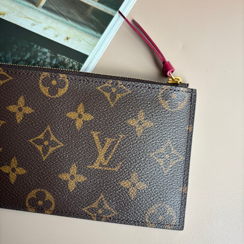 ::LOIUS VUITTON:: LV M81896 Felicie經典帆布鍊帶WOC三合一鏈包-16