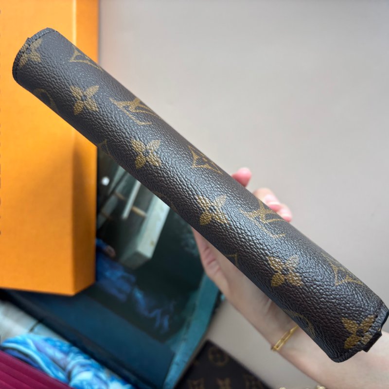 ::LOIUS VUITTON:: LV M81896 Felicie經典帆布鍊帶WOC三合一鏈包-32