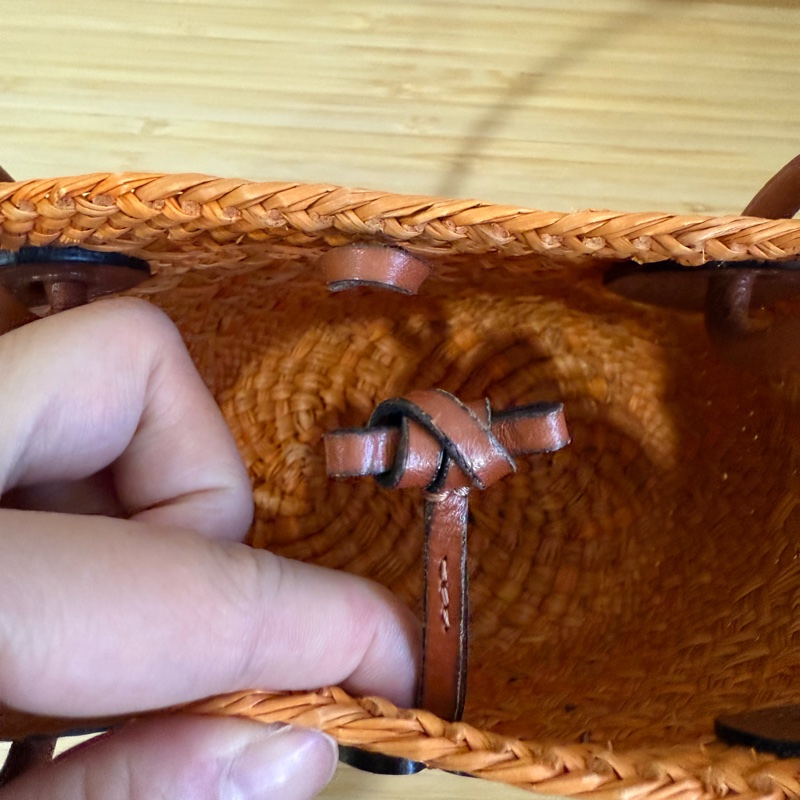 Loewe x Paula's Ibiza Mini Anagram Basket Bag-3