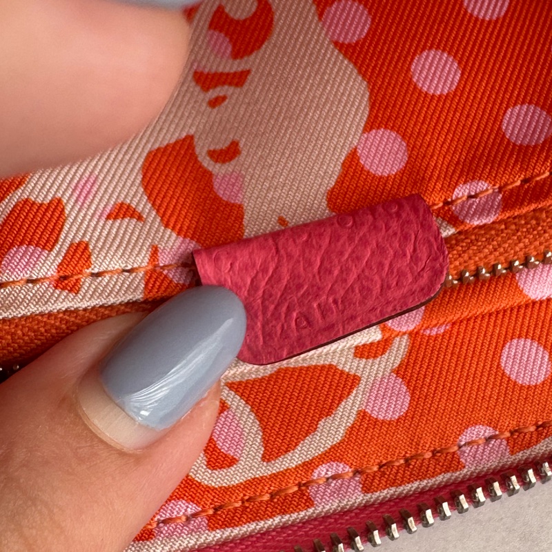 Hermes唇膏粉內愛馬仕橘絲巾ㄇ拉零錢包👛-17