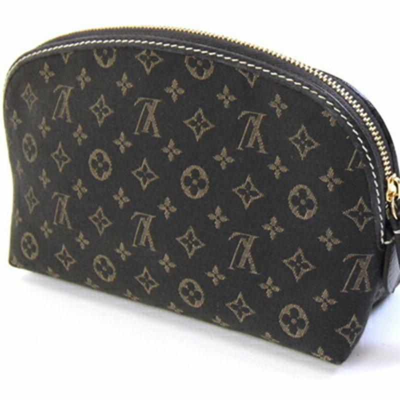 Louis Vuitton Monogram Idylle Pochette Tick M40375 Fuzan 化妝包 深棕色 女款 LOUIS VUITTON-1