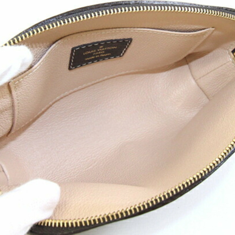 Louis Vuitton Monogram Idylle Pochette Tick M40375 Fuzan 化妝包 深棕色 女款 LOUIS VUITTON-2