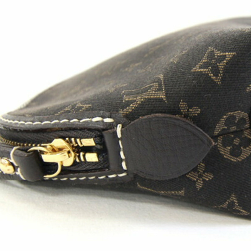 Louis Vuitton Monogram Idylle Pochette Tick M40375 Fuzan 化妝包 深棕色 女款 LOUIS VUITTON-5