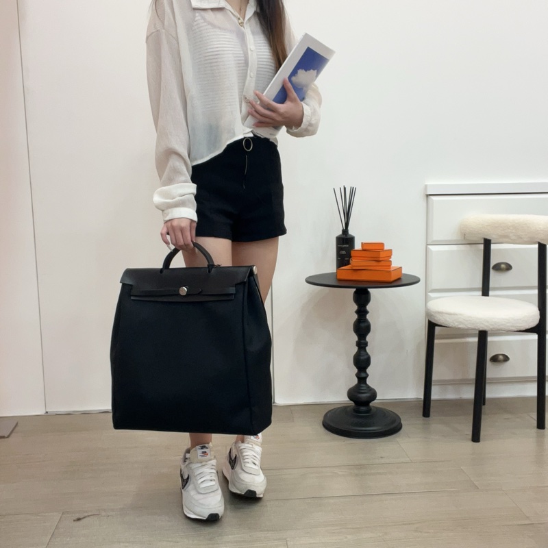 Hermès 肩背子母手提包-21