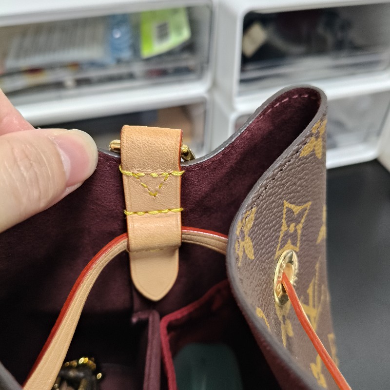 LV  Neonoe BB老花水桶包 （M46581)晶片款-33