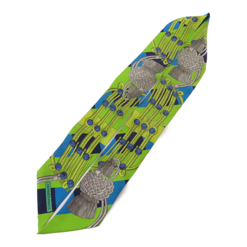 HERMES 絲質Twilly絲巾-2