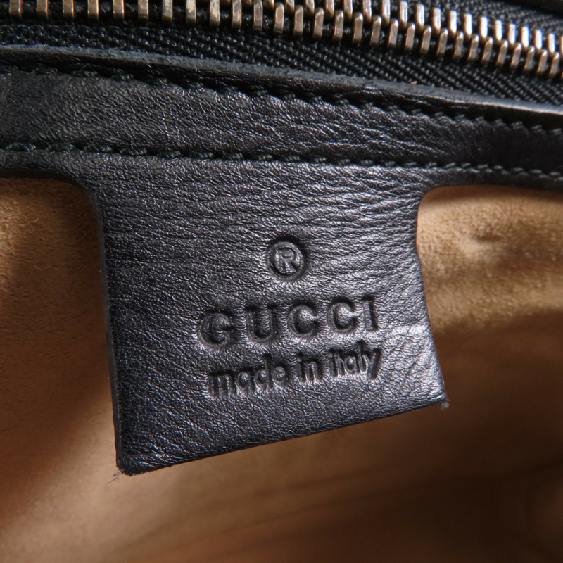 GUCCI 牛皮皮革GG Marmont金扣鏈帶肩背袋-15