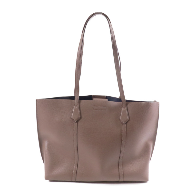 Tory Burch 牛皮皮革Perry Medium金扣手挽袋-1