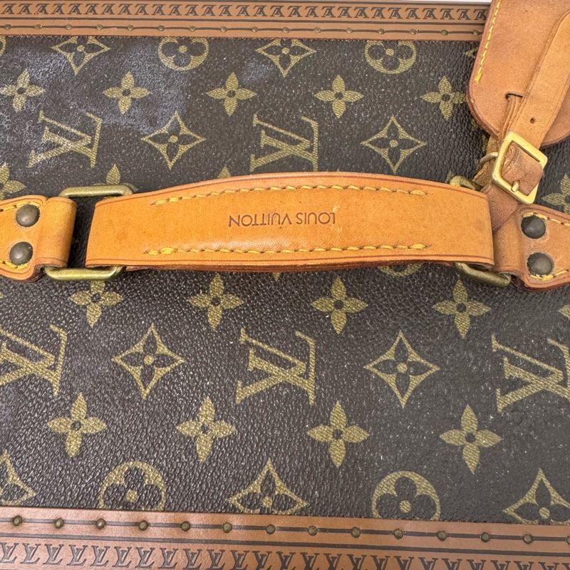 Louis Vuitton 古董老花硬殼手提化妝箱-8
