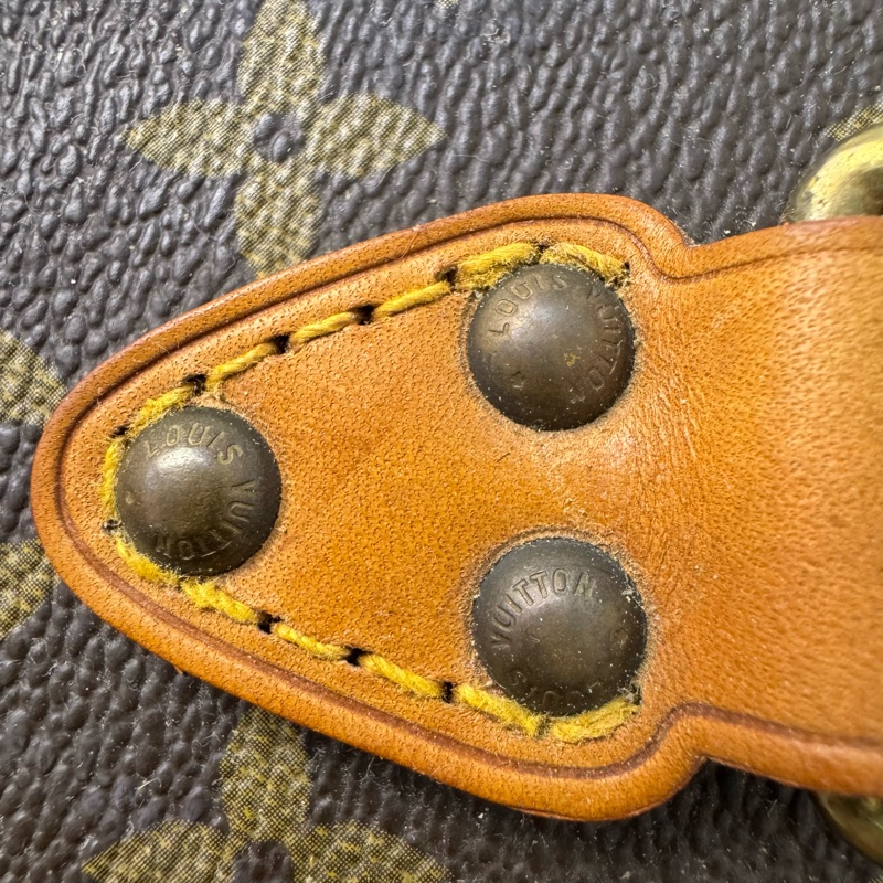 Louis Vuitton 古董老花硬殼手提化妝箱-12