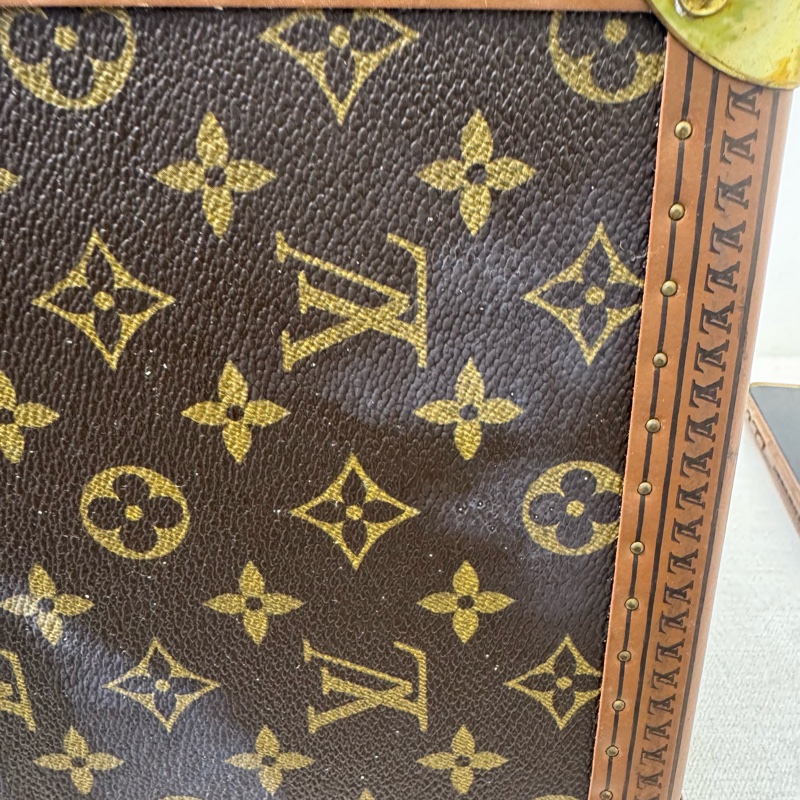Louis Vuitton 古董老花硬殼手提化妝箱-24