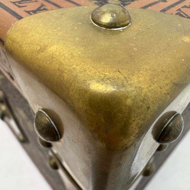 Louis Vuitton 古董老花硬殼手提化妝箱-28