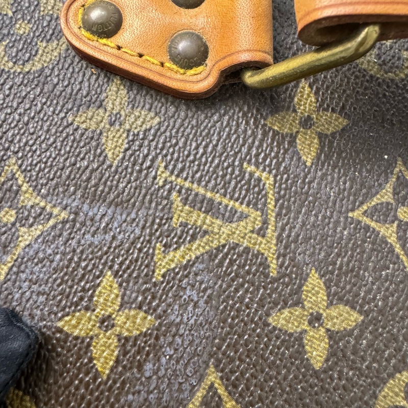 Louis Vuitton 古董老花硬殼手提化妝箱-31