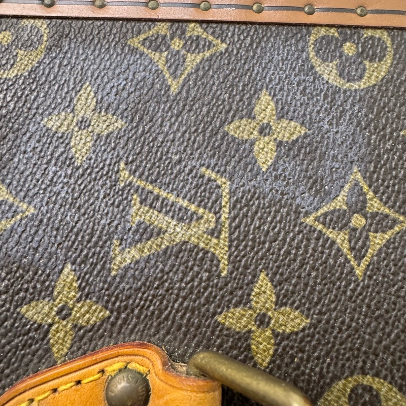 Louis Vuitton 古董老花硬殼手提化妝箱-32
