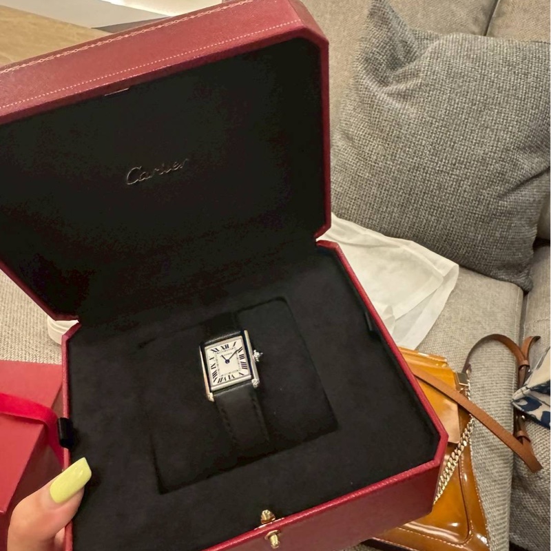 Cartier 卡地亞 TANK MUST 坦克系列 WSTA0042 精鋼 石英腕表 手錶 女錶 石英錶-10