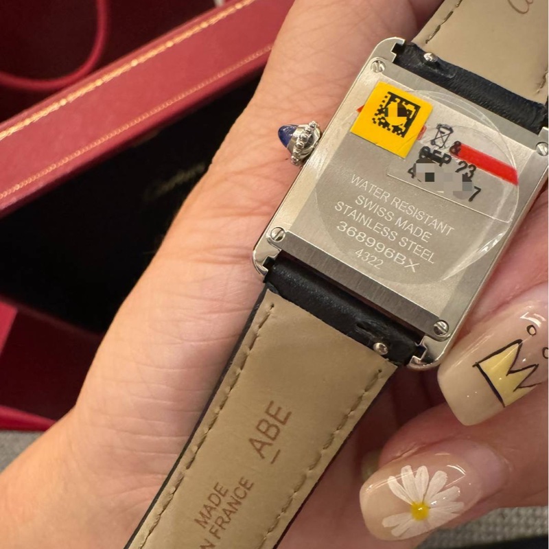 Cartier 卡地亞 TANK MUST 坦克系列 WSTA0042 精鋼 石英腕表 手錶 女錶 石英錶-14