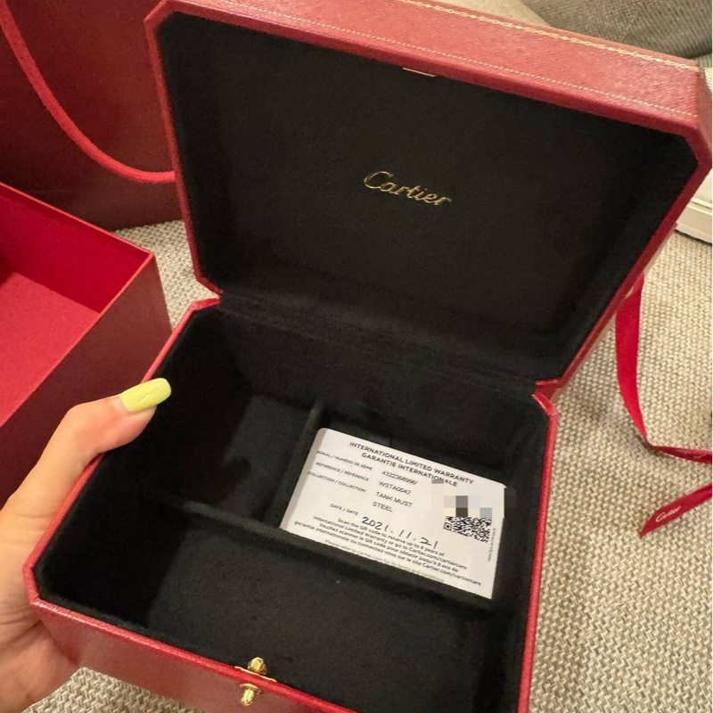 Cartier 卡地亞 TANK MUST 坦克系列 WSTA0042 精鋼 石英腕表 手錶 女錶 石英錶-18