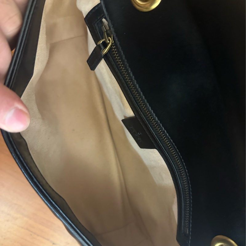 GUCCi 黑金雙G MARMONT26 超級夯💕-8