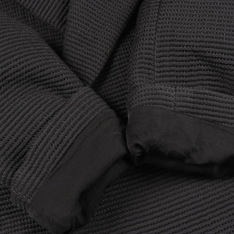 香奈兒 COCO 標誌紐扣外套 P43717 尼龍棉混紡 黑色 二手 女款 #38 CC-5