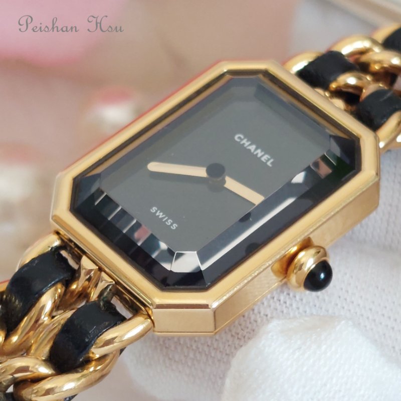 Chanel H0001 🌈實品拍照🌈香奈兒首映系列premiere手錶M尺寸~二手品整體約9.成新-13
