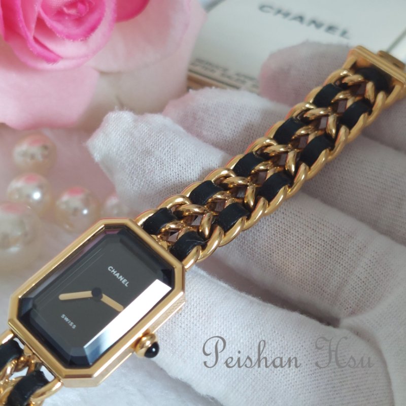 Chanel H0001 🌈實品拍照🌈香奈兒首映系列premiere手錶M尺寸~二手品整體約9.成新-15