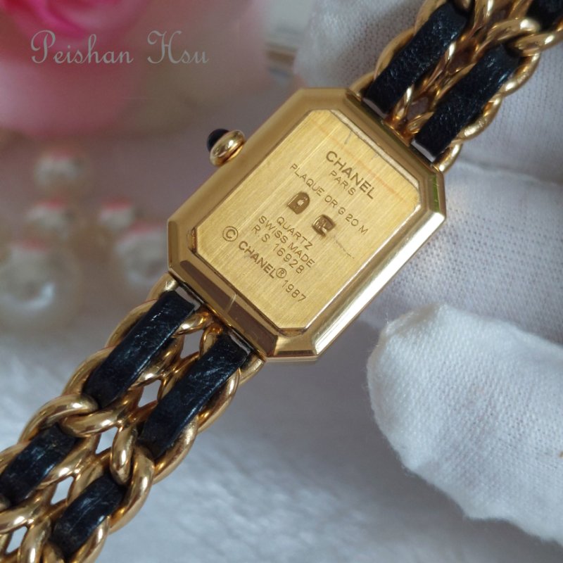 Chanel H0001 🌈實品拍照🌈香奈兒首映系列premiere手錶M尺寸~二手品整體約9.成新-24