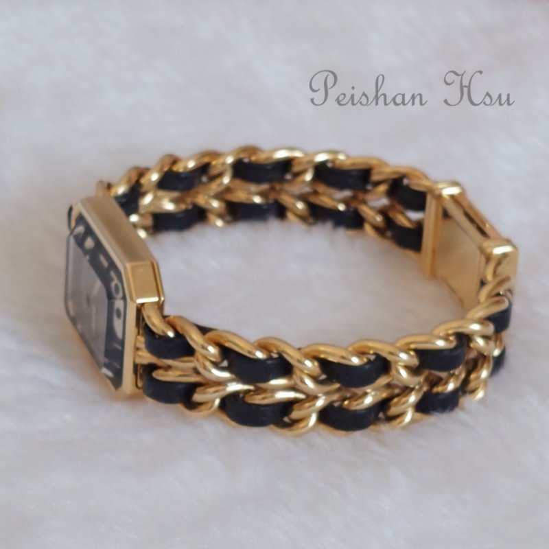 Chanel H0001 🌈實品拍照🌈香奈兒首映系列premiere手錶M尺寸~二手品整體約9.成新-35