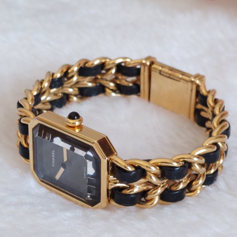 Chanel H0001 🌈實品拍照🌈香奈兒首映系列premiere手錶M尺寸~二手品整體約9.成新-72