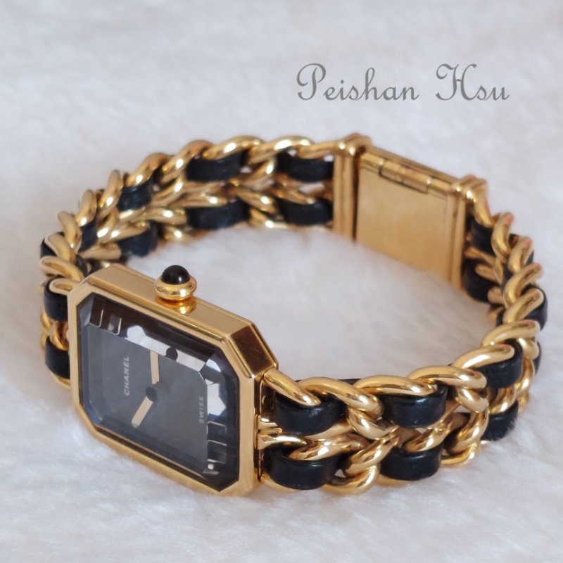 Chanel H0001 🌈實品拍照🌈香奈兒首映系列premiere手錶M尺寸~二手品整體約9.成新-73
