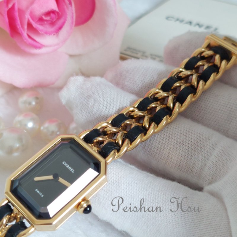 Chanel H0001 🌈實品拍照🌈香奈兒首映系列premiere手錶M尺寸~二手品整體約9.成新-91