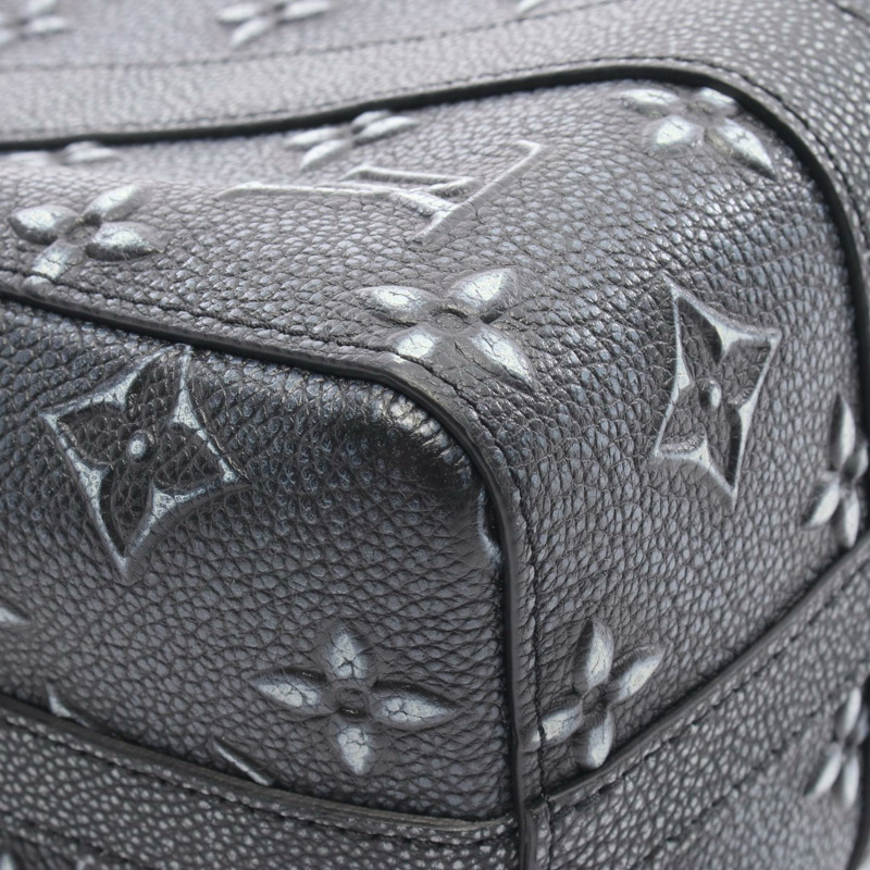 LOUIS VUITTON City Keepall 單肩包 M21448 Monogram Deboss 皮革 炭灰色-4