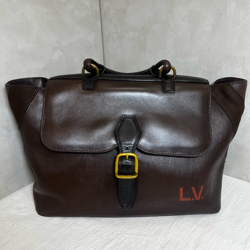 Louis Vuitton 小牛皮經典旅行包-4
