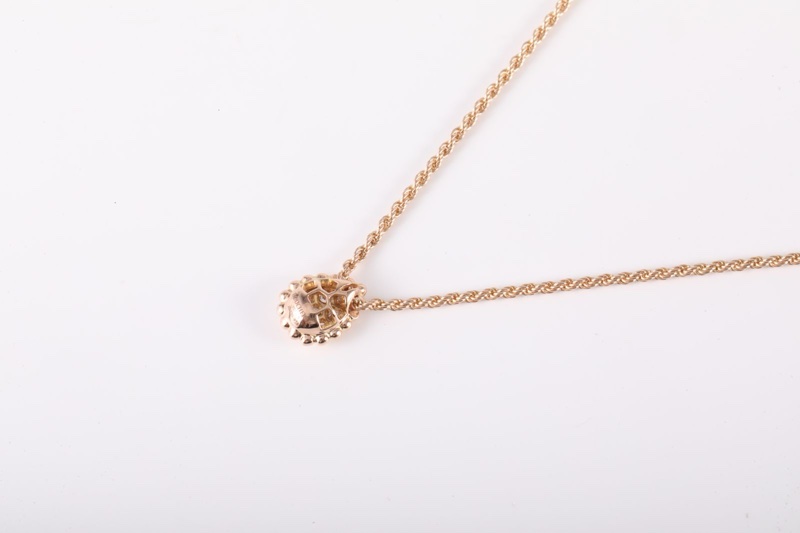 Boucheron（寶詩龍）18K玫瑰金 鑽石 玫瑰金 波西米亞水滴項鏈 18K-2