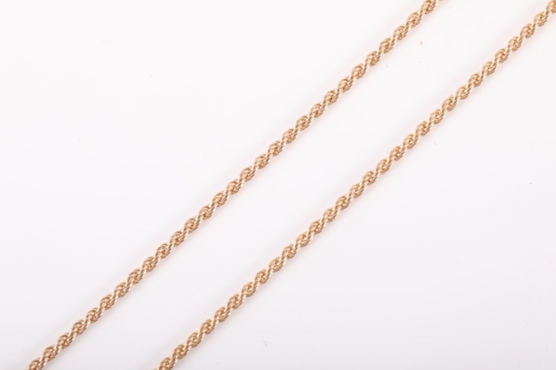 Boucheron（寶詩龍）18K玫瑰金 鑽石 玫瑰金 波西米亞水滴項鏈 18K-3