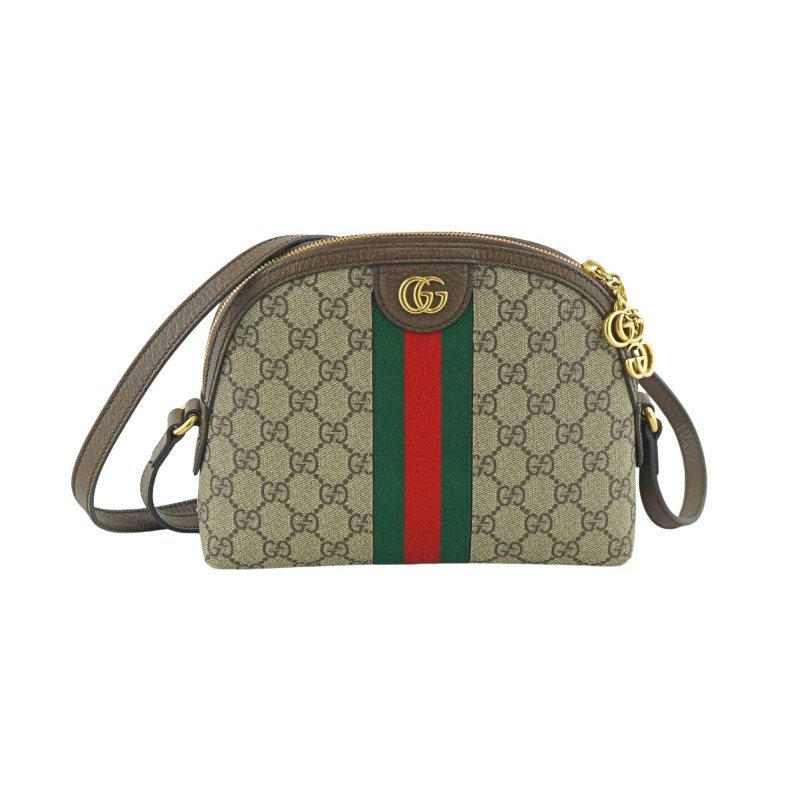Gucci 499621 Ophidia GG Supreme 貝殼包 斜背包-0