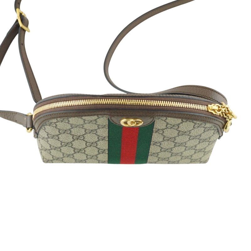 Gucci 499621 Ophidia GG Supreme 貝殼包 斜背包-4