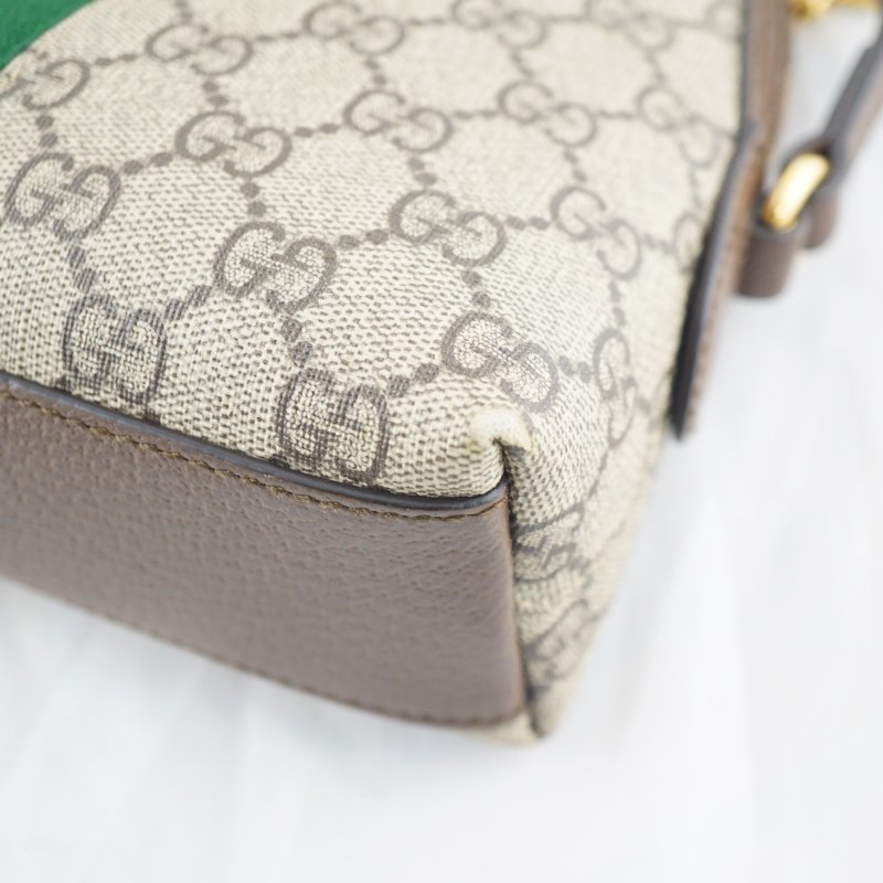 Gucci 499621 Ophidia GG Supreme 貝殼包 斜背包-9