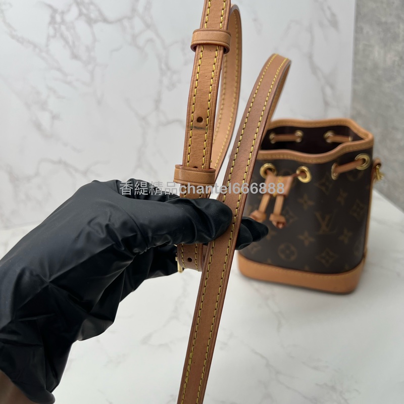 💗香緹國際精品💗 LV Nano Noe 晶片款 迷你水桶-11