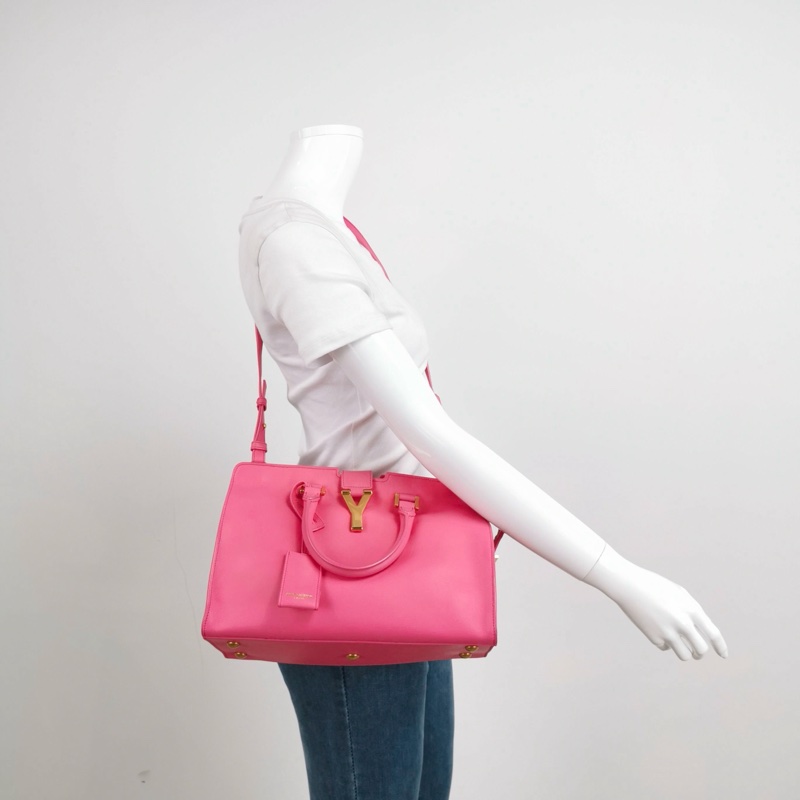 💖 Saint Laurent Y-Ligne 牛皮手提斜挎包-0