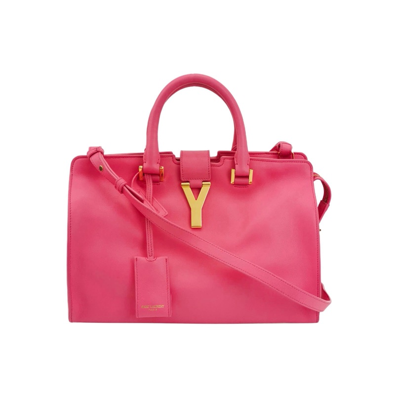 💖 Saint Laurent Y-Ligne 牛皮手提斜挎包-1
