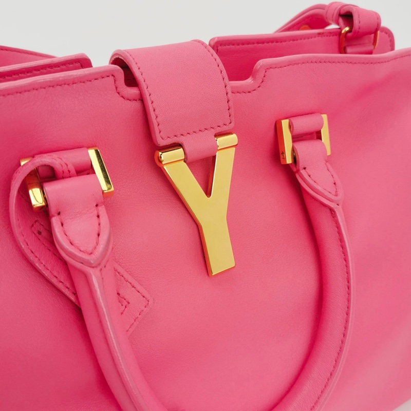 💖 Saint Laurent Y-Ligne 牛皮手提斜挎包-18